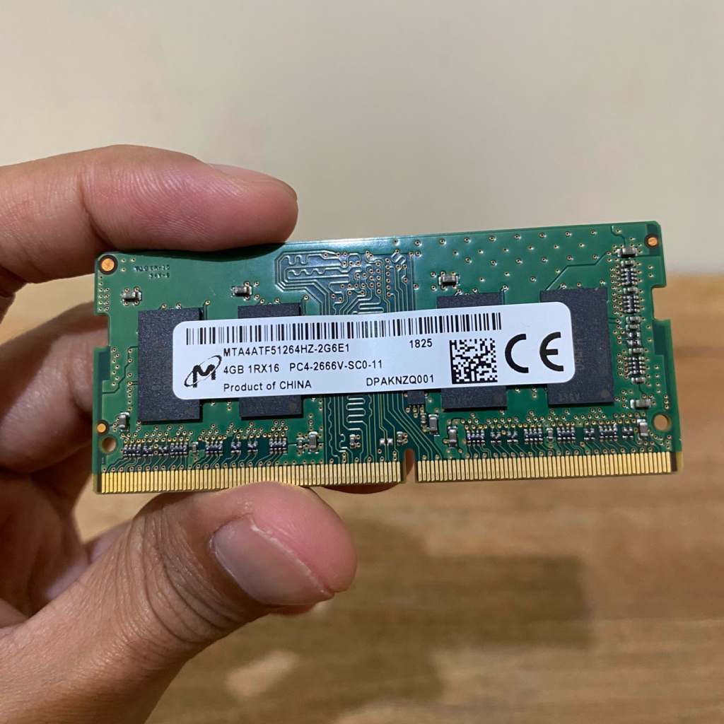 Second Like New RAM SODIM LAPTOP 4GB PC4 2666v DDR4 Copotan Laptop Milik Pribadi Memory Ram Bekas Pr