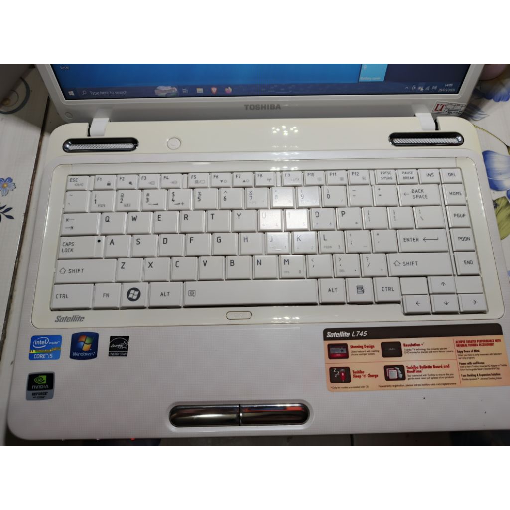 Casing Bawah toshiba l745