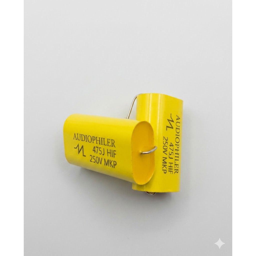 Kapasitor Audiophiler MKP 475J 250V Penahan Tegangan Tweeter