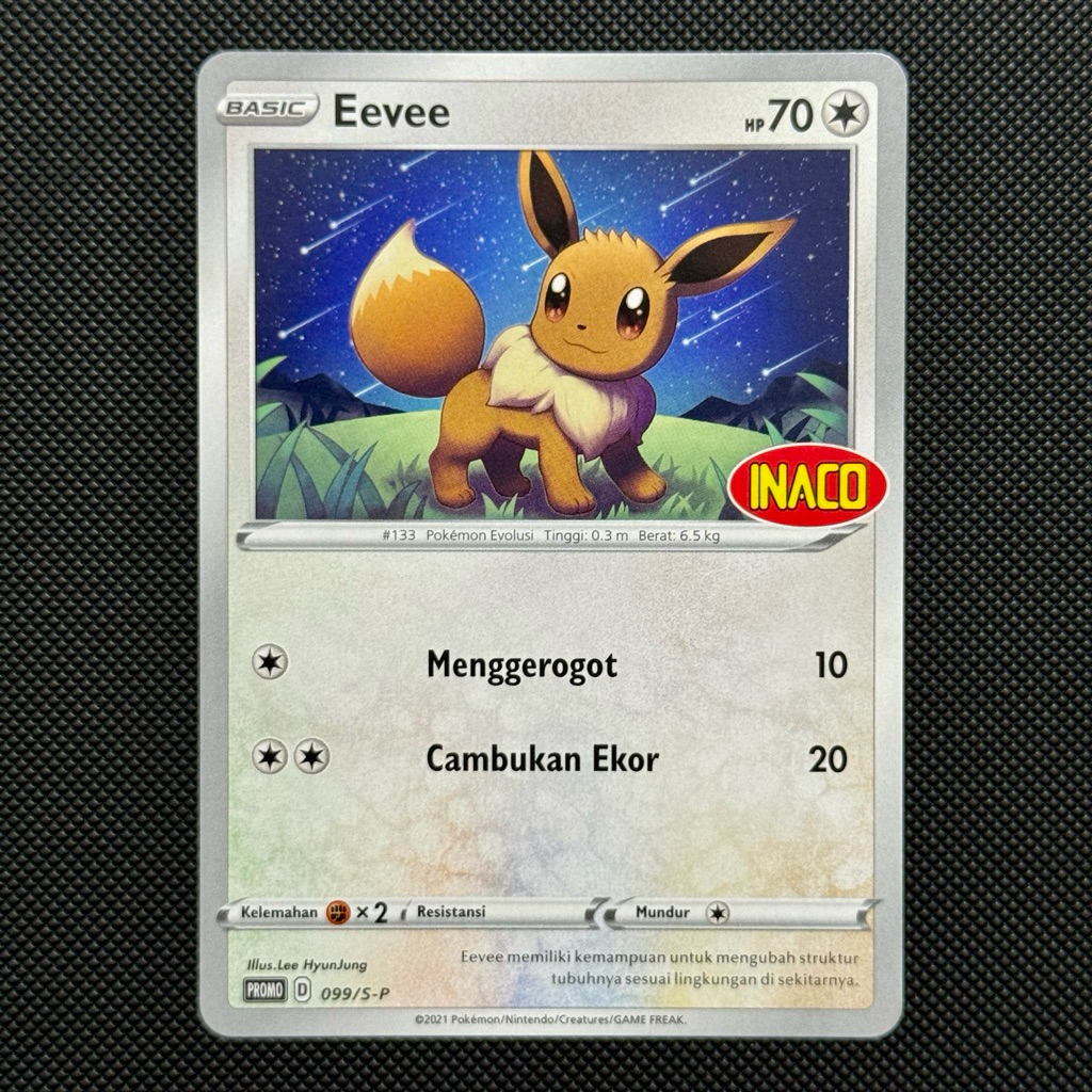 Eevee Promo INACO Indonesia / RARE