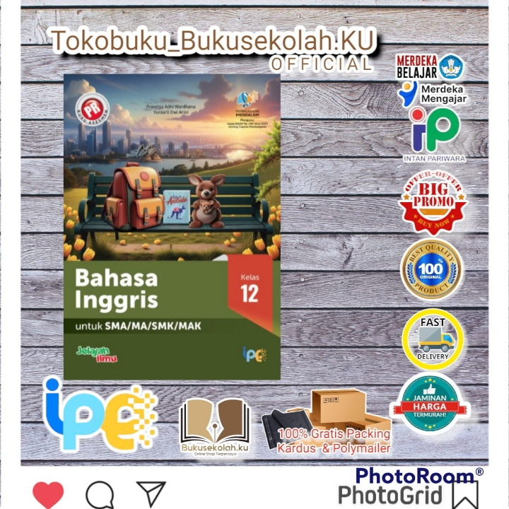 diskon BUKU PR ASESMEN BAHASA INGGRIS KELAS 12 TAHUNAN terbaru 2026 INTAN PARIWARA