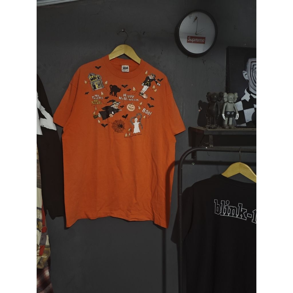 Kaos Halloween Vintage Anvil 80-90s
