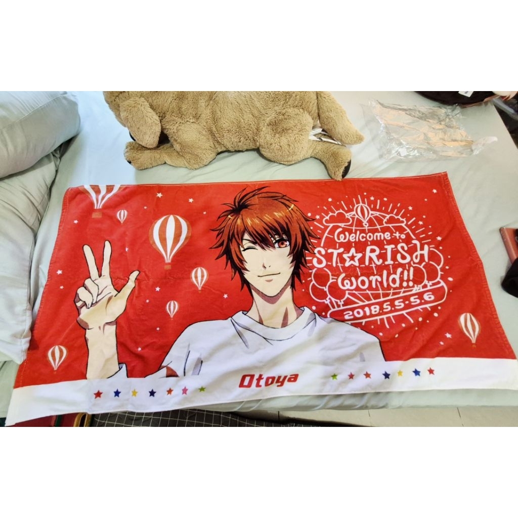 towel banner ittoki otoya starish utapri uta no prince sama merch