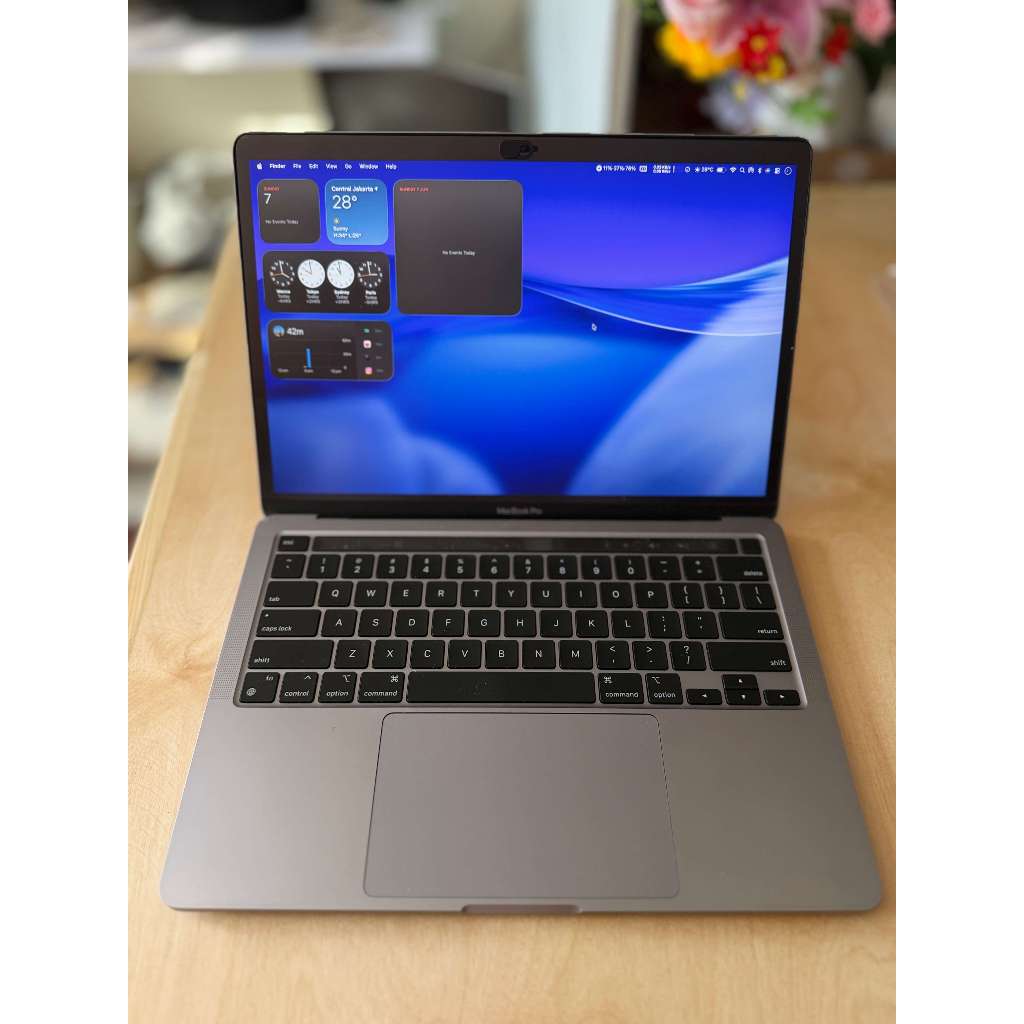Macbook Pro M2 13-inch 8GB 256GB Second Fullset Original - 2022 IBOX