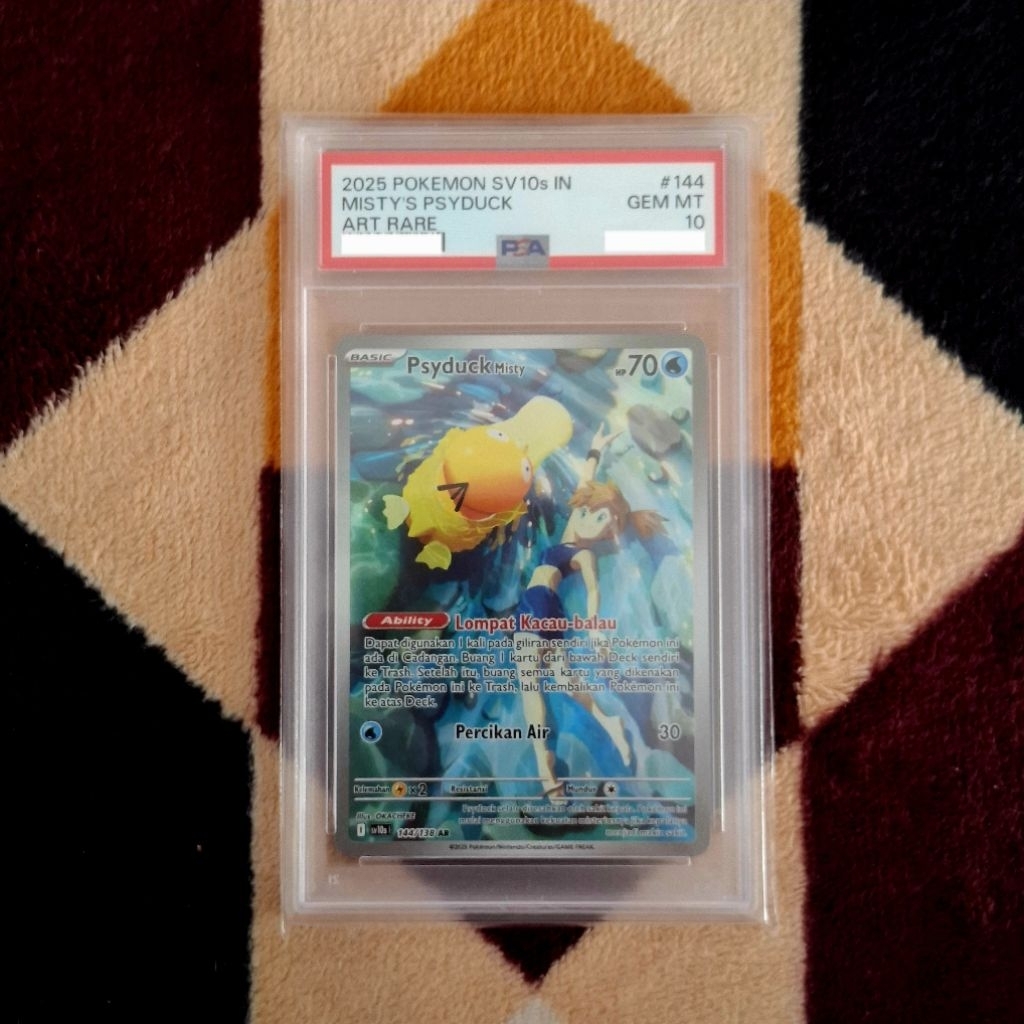 Misty's Psyduck Indonesia PSA 10
