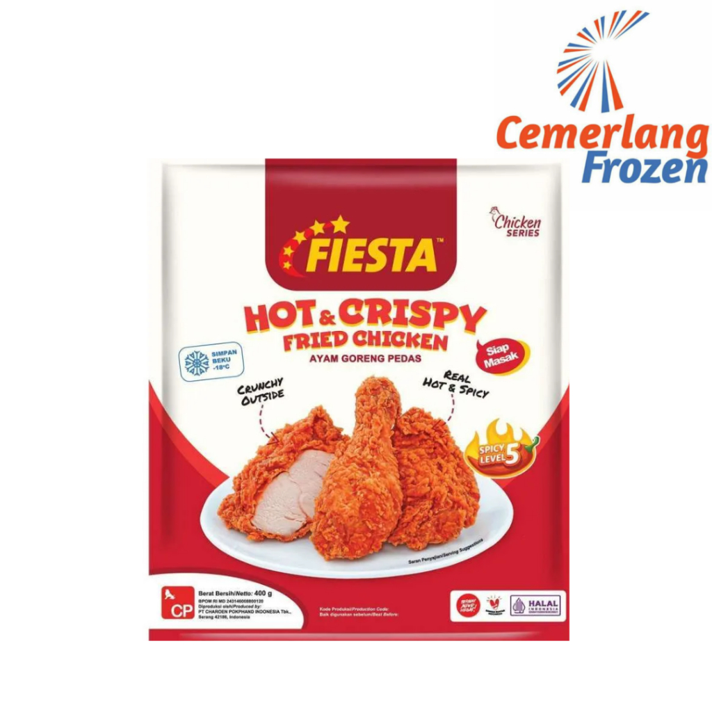 FIESTA HOT & CRISPY CHICKEN 400GR