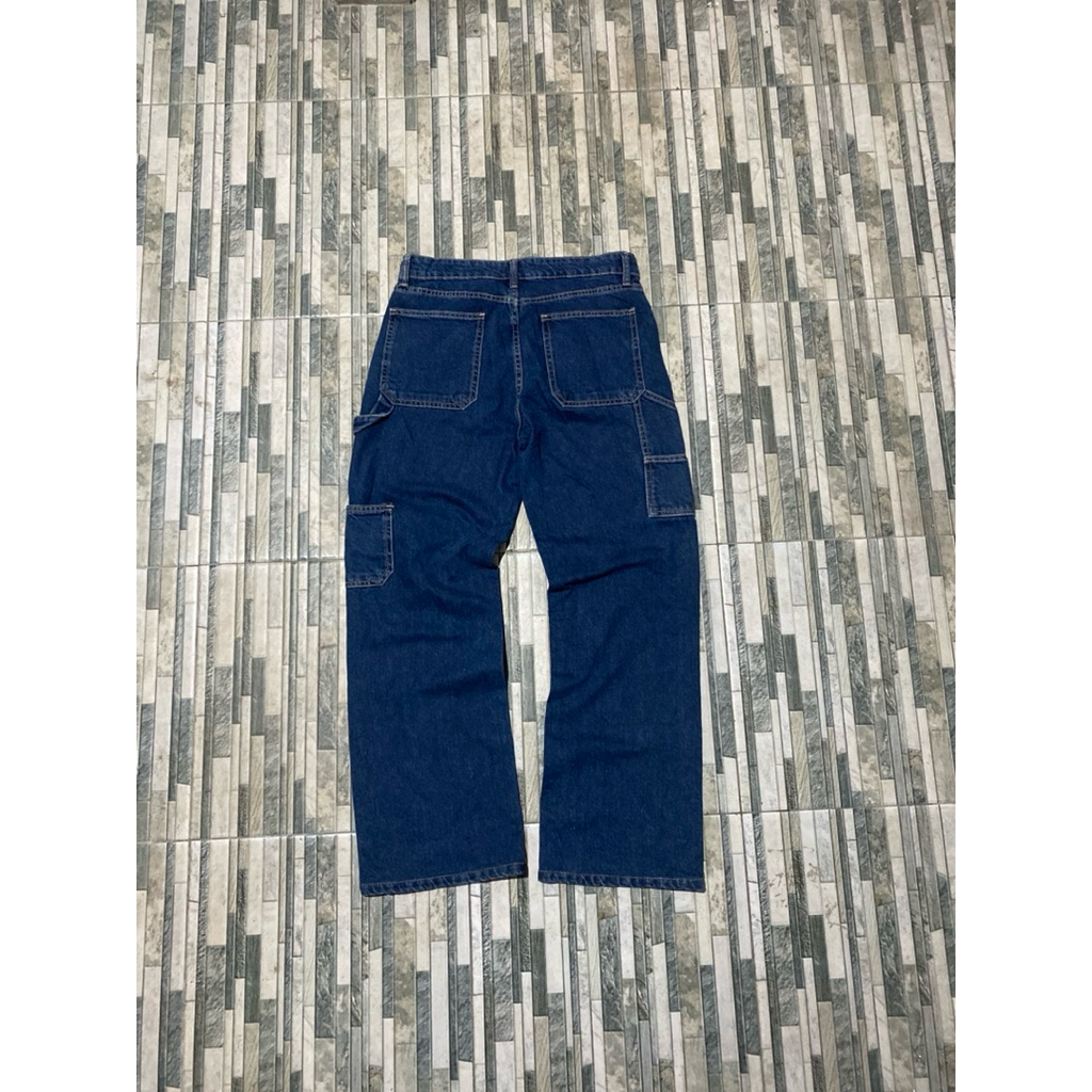 carpenter pants denim Zara