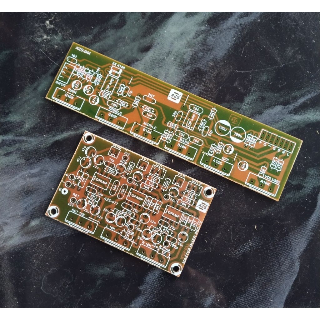 PCB Mixer Mini Clone MACKIE FX Plus PCB Master Mixer Pro FX