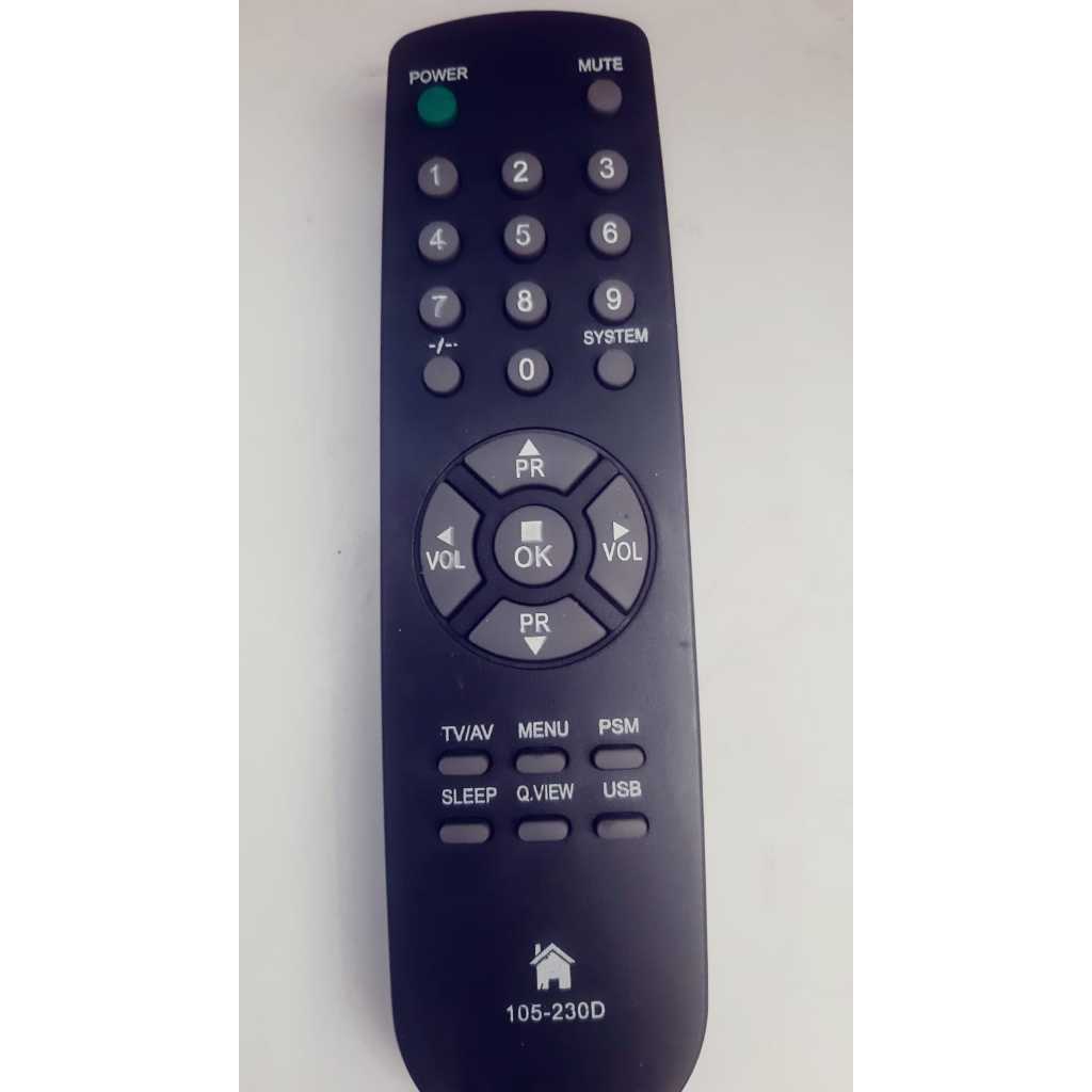 REMOT TV TABUNG GOLDSAT