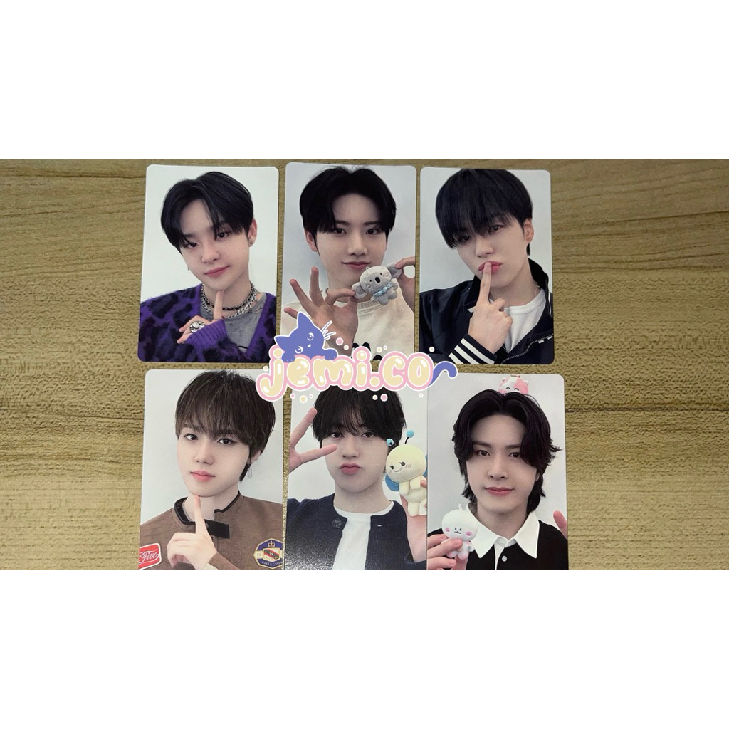 OFFICIAL PHOTOCARD 2 WAY PVC WINDOW BAG FUNNY TREASURE JIHOON JUNKYU JAEHYUK DOYOUNG HARUTO JUNGHWAN