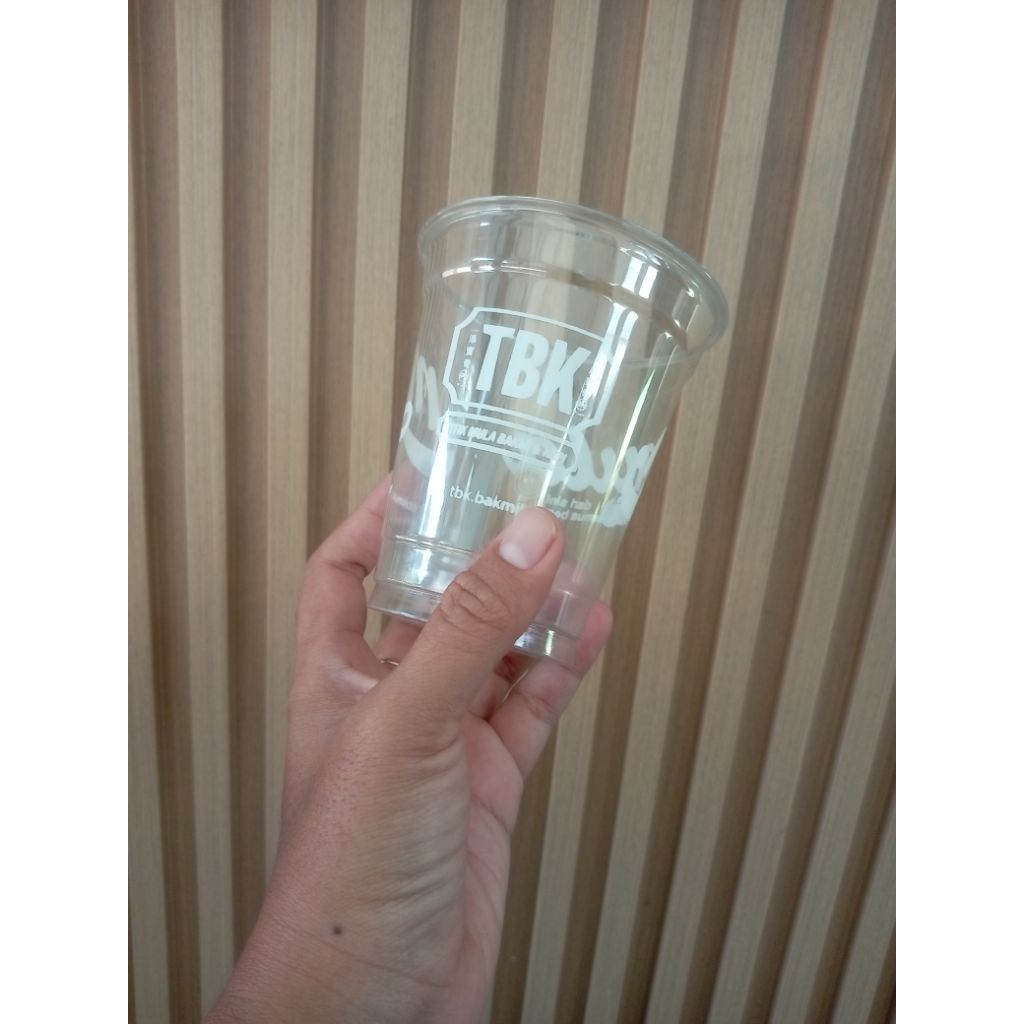 500 pcs Cup Pet Custom 12oz / 16 oz