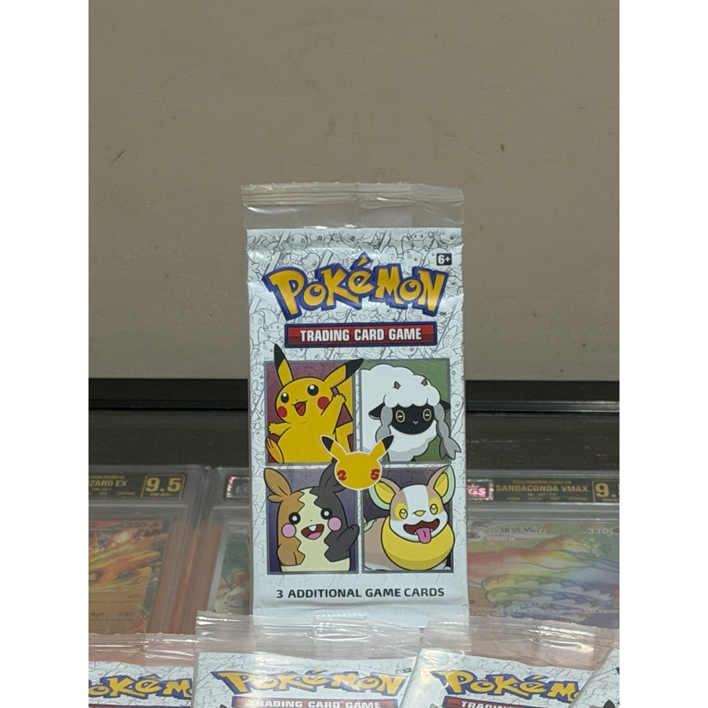 Cereal Promo Pokemon 25th Celebration Anniversary (english)