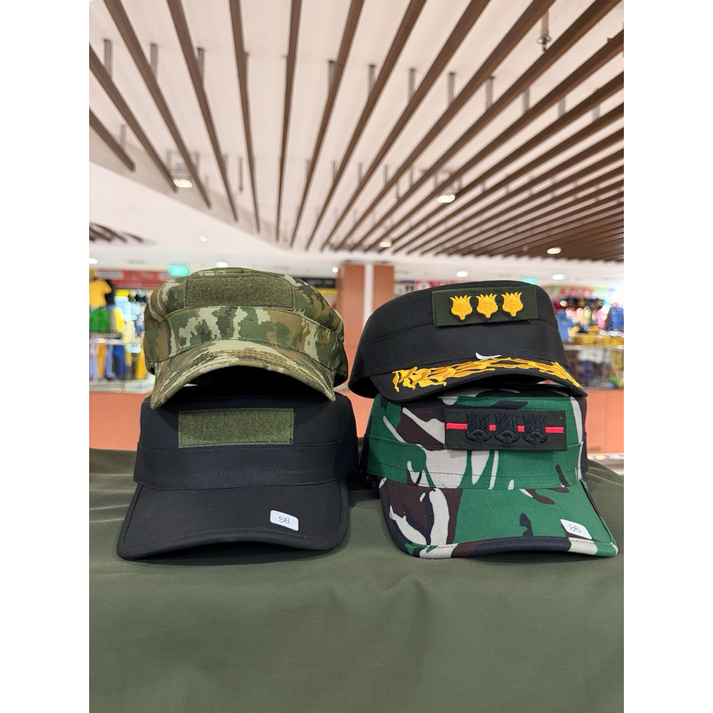 [New] Topi Custom TNI - Topi Custom komando TNI AL- Topi Custom Komando TNI AD - Topi Custom Komando