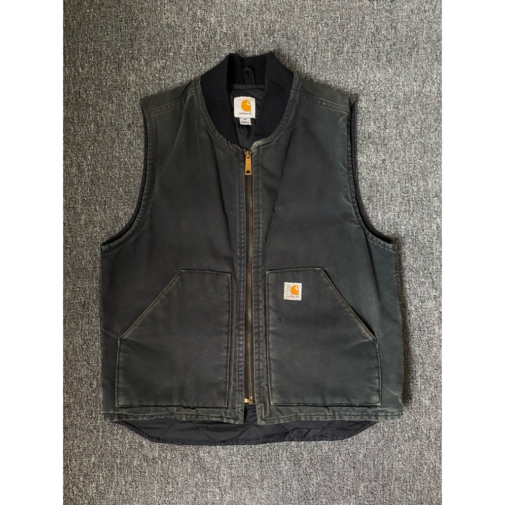 carhartt vest duck canvas