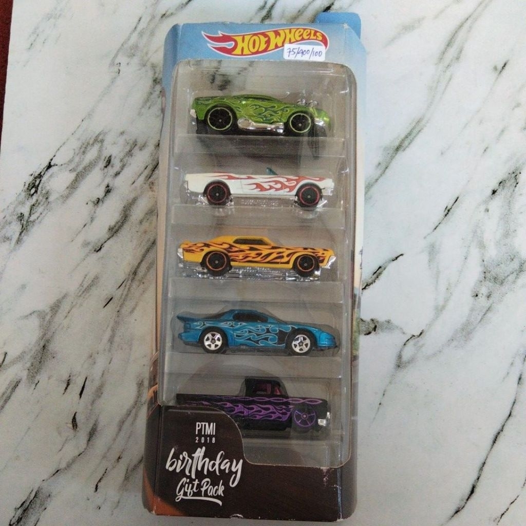 Hot Wheels 2018 Birthday Gift Pack PTMI