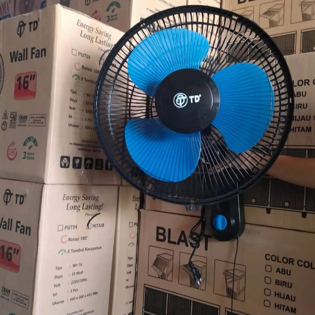 Wall fan | Kipas angin dinding 16 inch TD