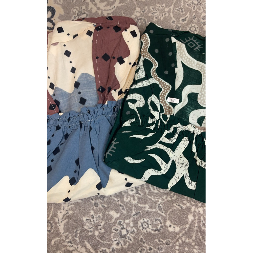 BUNDLING 2 DASTER FUJI (CHERYL DUSTY+NABILA EMERALD) BY CAMELLIA BOUTIQUE 99