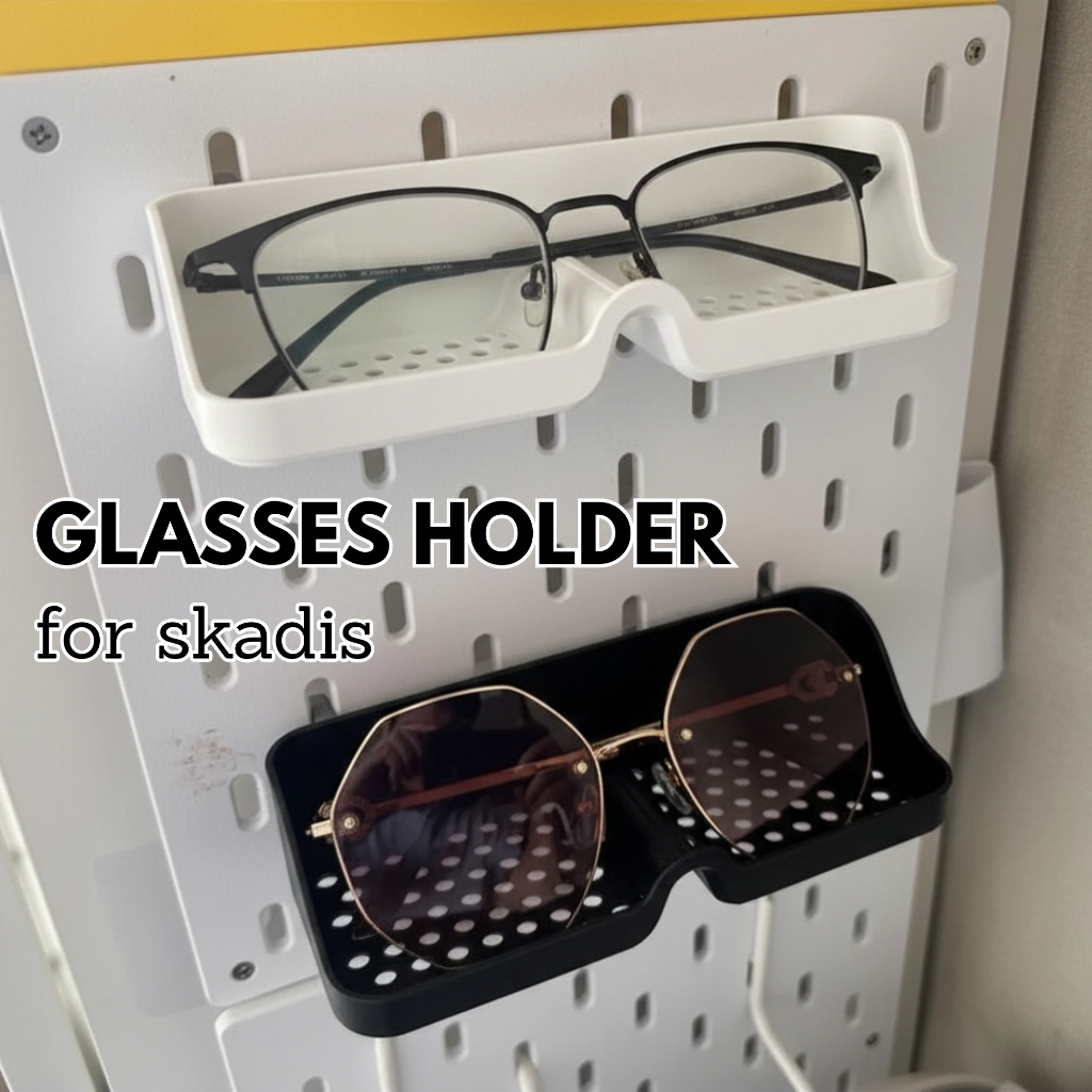 Holder Kacamata IKEA Skadis | Gantungan Kacamata Pegboard Skadis Organizer