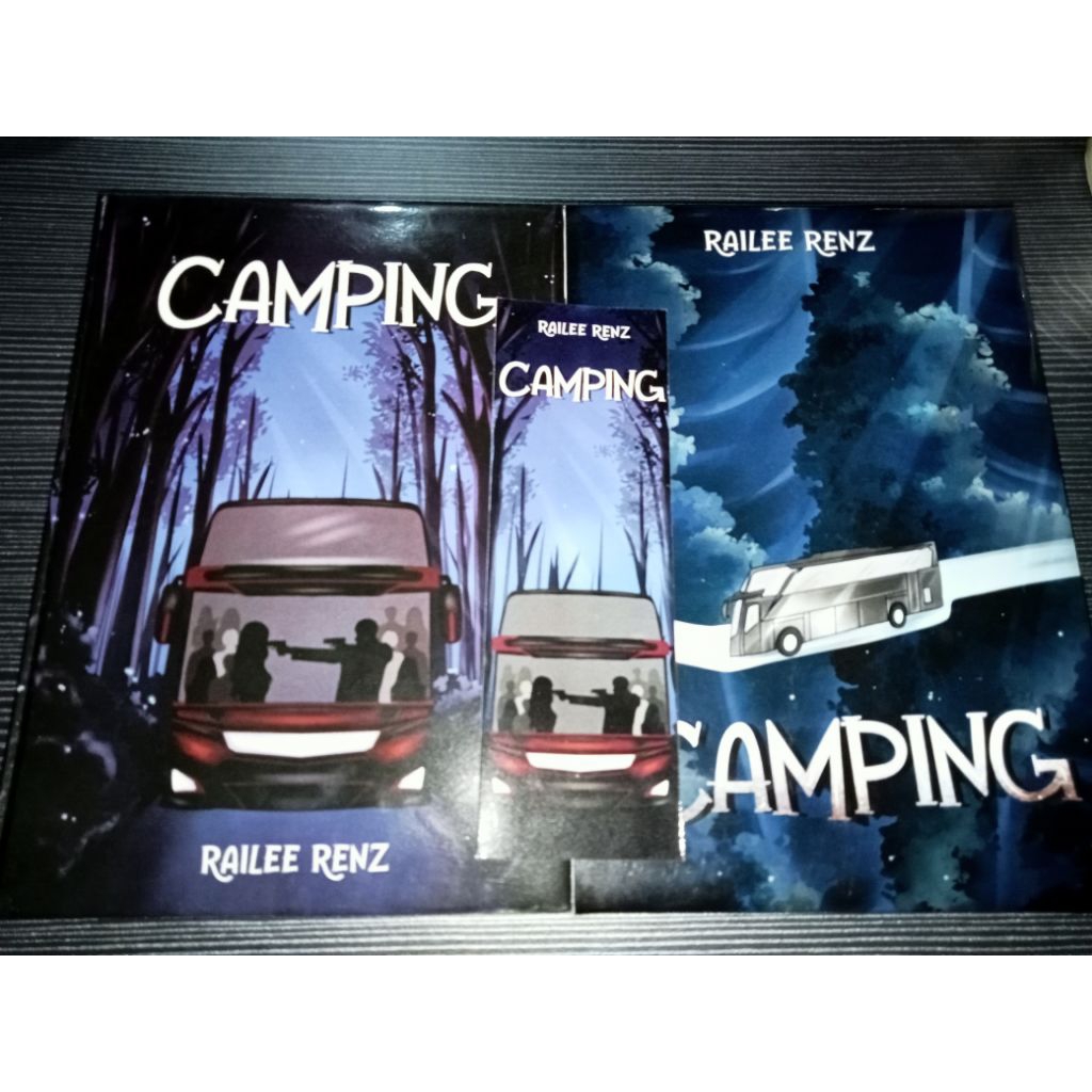 Preloved novel Camping hc