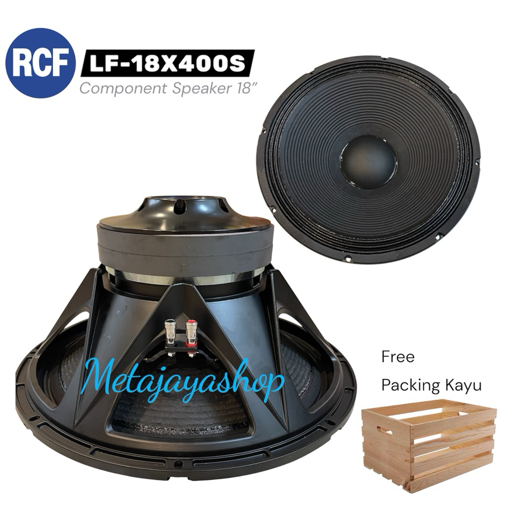speaker komponen 18” double magnet rcf lf-18x400s voice coil 4”