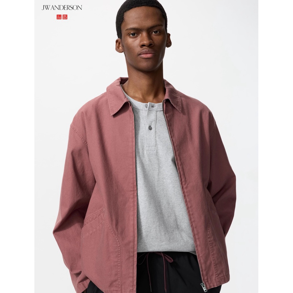 PO Uniqlo Zip-up blouson Jacket