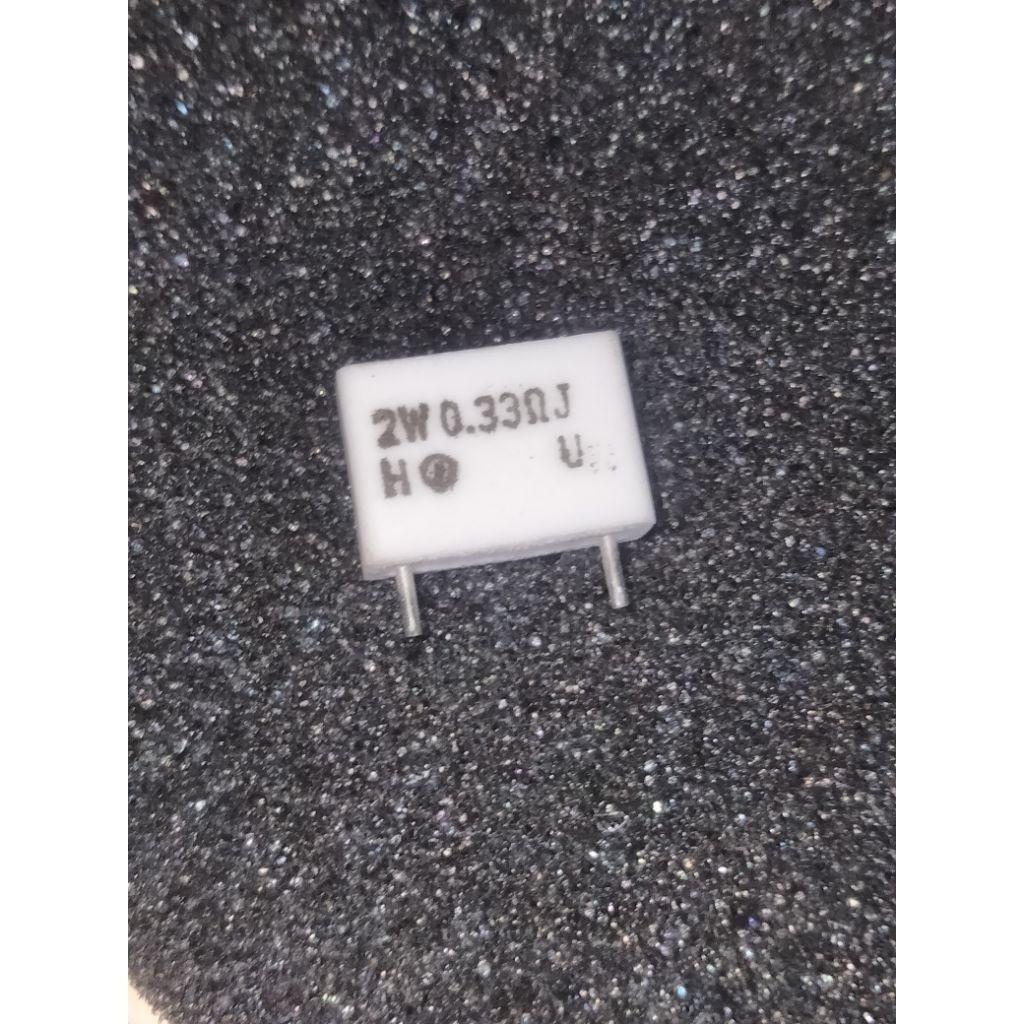 5pcs RESISTOR 0,33ohm 2watt KAPUR NOBLE