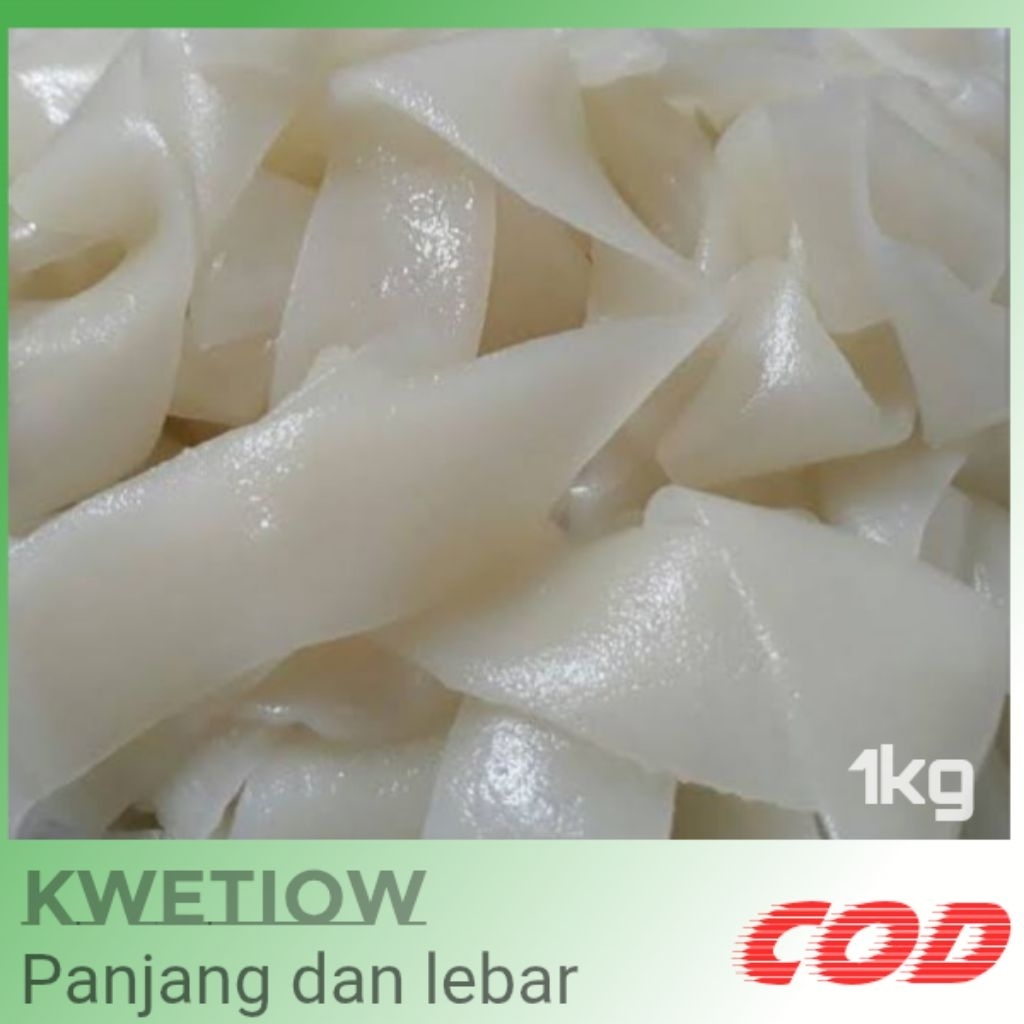 kwetiau panjang dan lebar 1kg