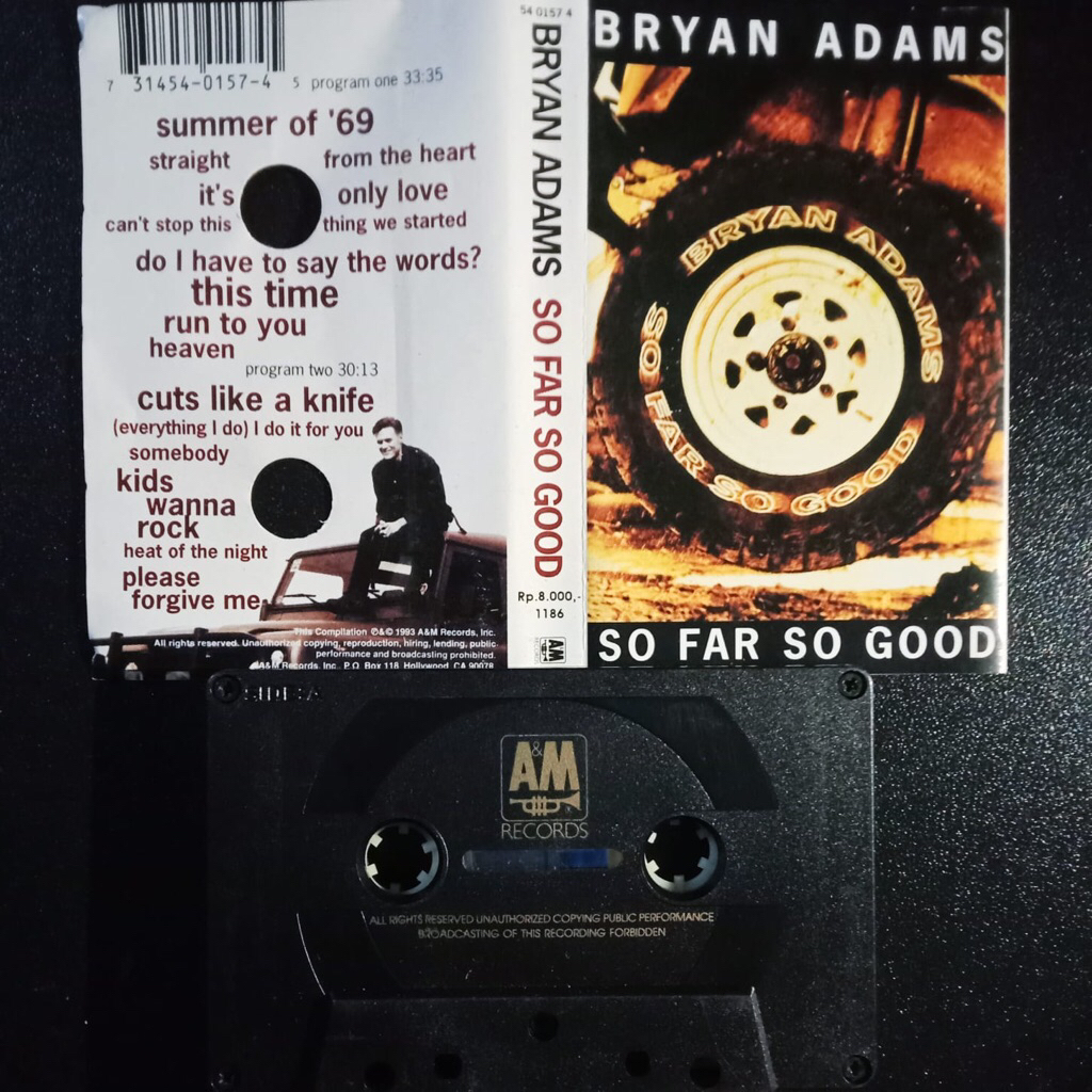 KASET PITA BRYAN ADAMS SO FAR