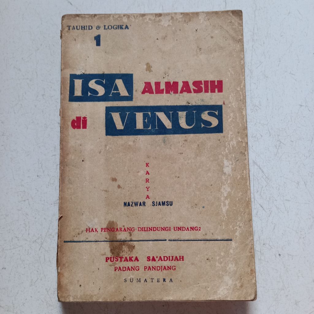 ISA ALMASIH di VENUS-NAZWAR SJAMSU