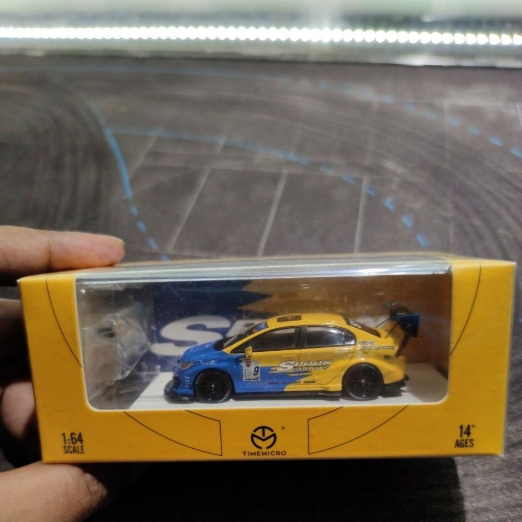 time micro Civic fd spoon with figure