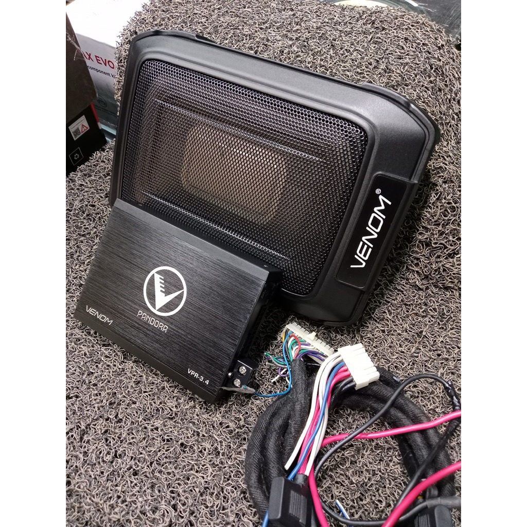 Procesor venom pandora VPR3.4 dan Sabwoofer venom PB6.8