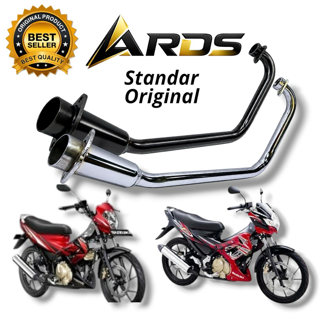 Velocity Vanguards Leher Knalpot Adaptor Satria Fu 150 Leheran Knalpot Standart Original Sattia Fu