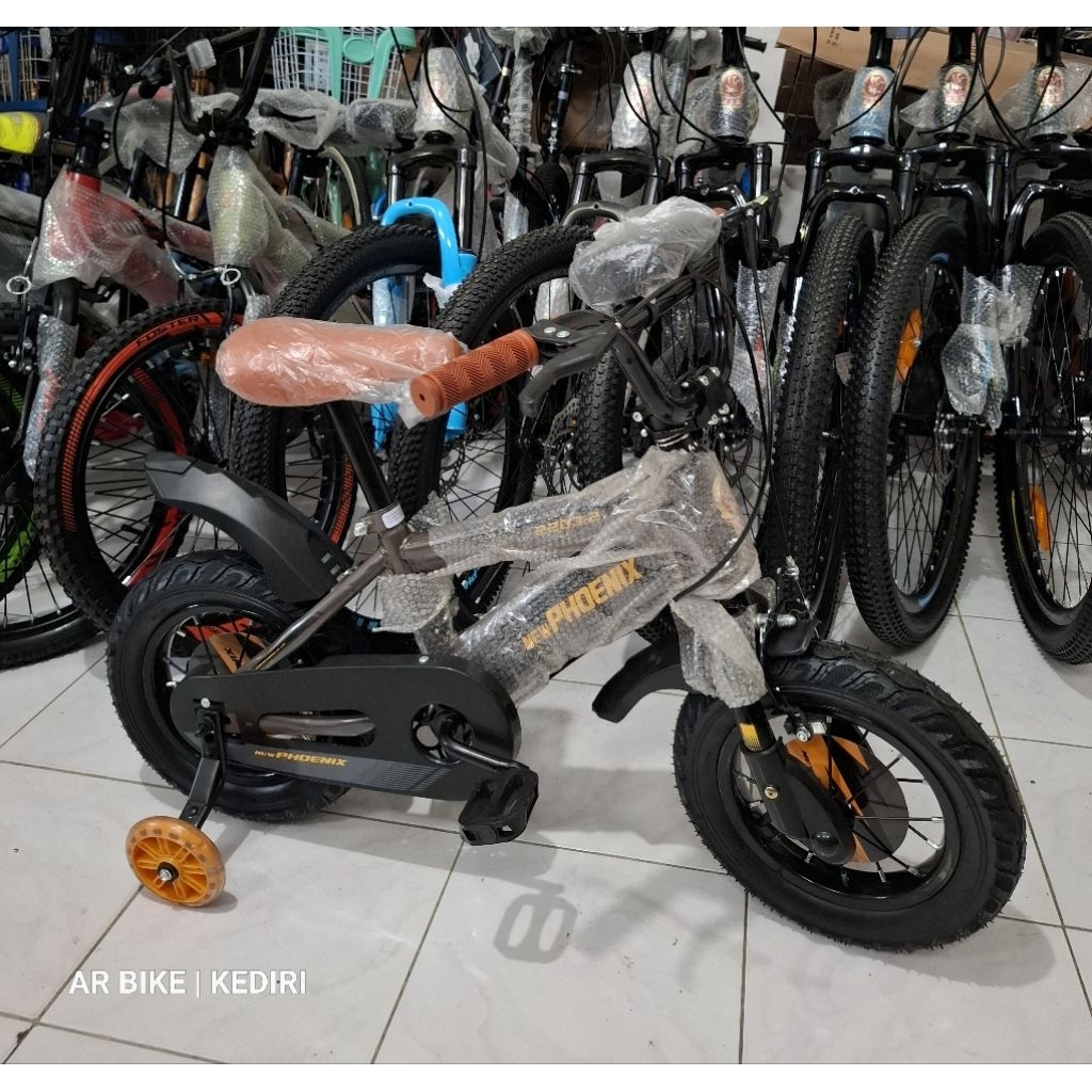 BMX 12 NEW PHOENIX Sepeda Baru Anak Musik Berkualitas