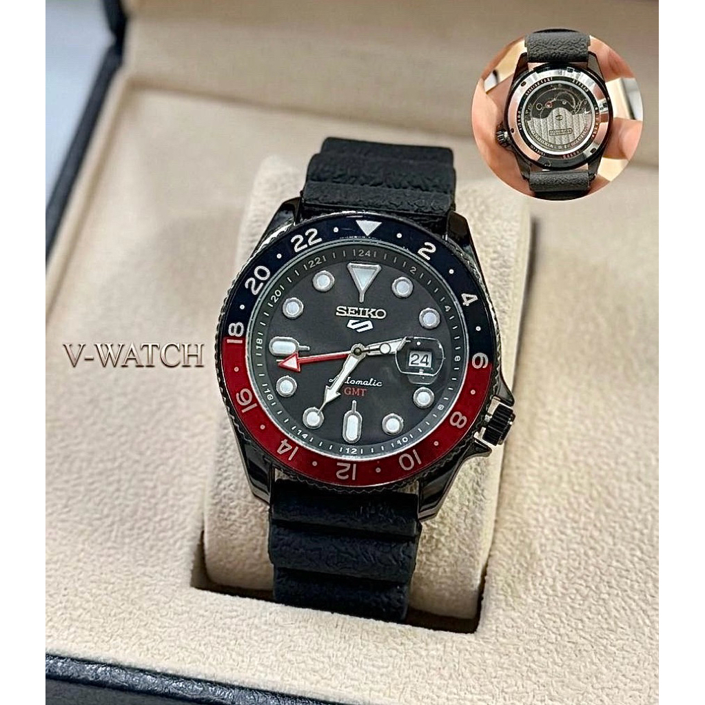 EXCLUSIVE  [New Promo] Jam Tangan Pria Seiko Automatic Tali Karet Berkualitas