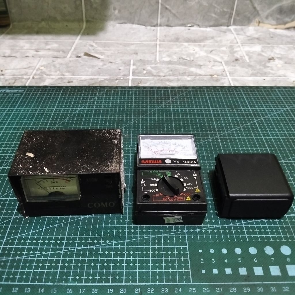 Borongan 3 Unit Alat Elektronik Bekas SWR Power Meter Dan Sebagainya