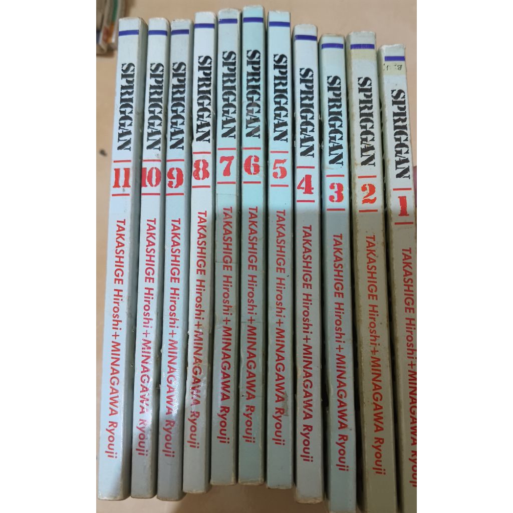 komik spriggan karya takashige hiroshi