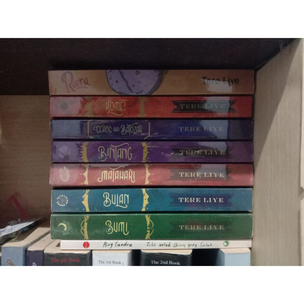 [PRELOVED] Novel Bumi Series