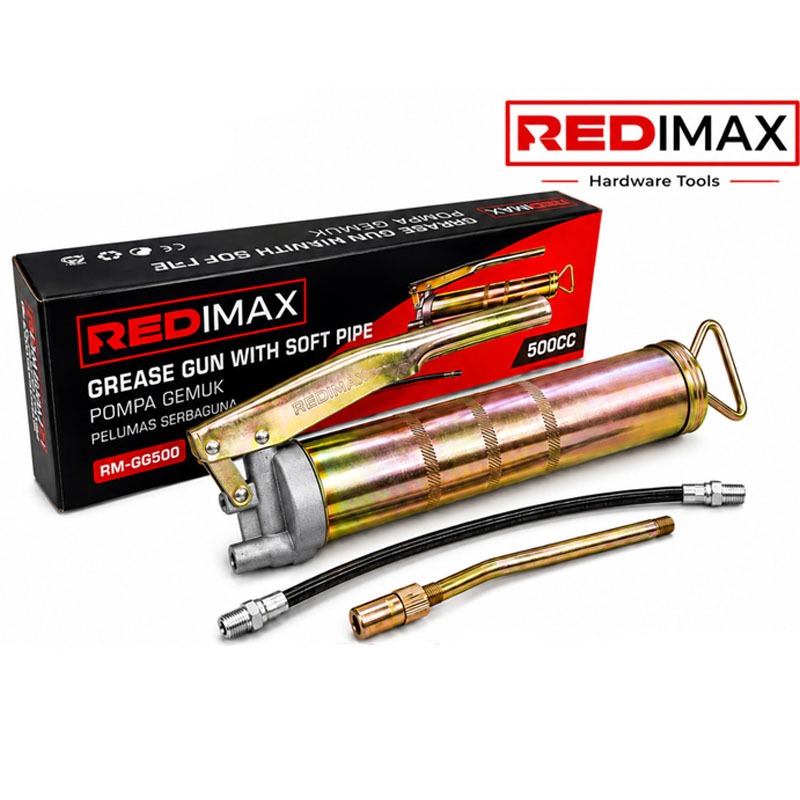 Pompa Gemuk REDIMAX 500CC - Grease Gun - Alat Tembak Minyak Gemuk