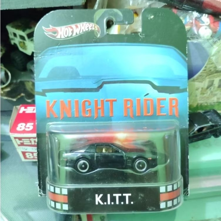 Hot Wheels KITT Knight Rider Retro Card diecast Mattel