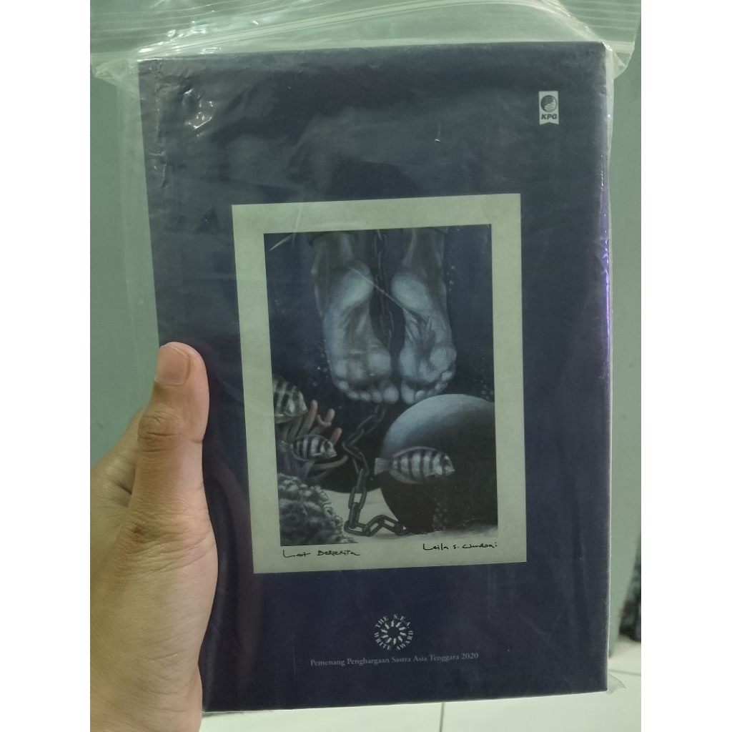Novel preloved Laut Bercerita