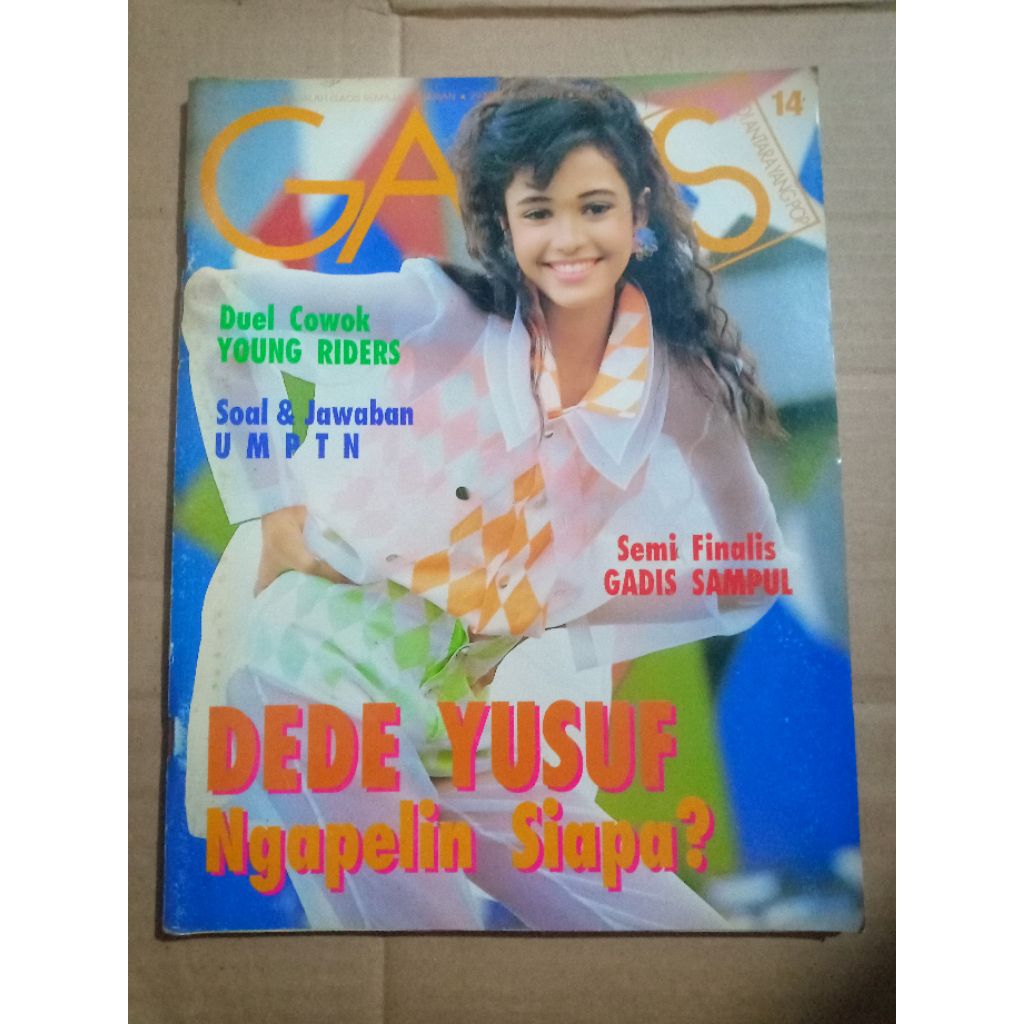 Majalah Gadis Th. 1992 No. 14 (Bagus)