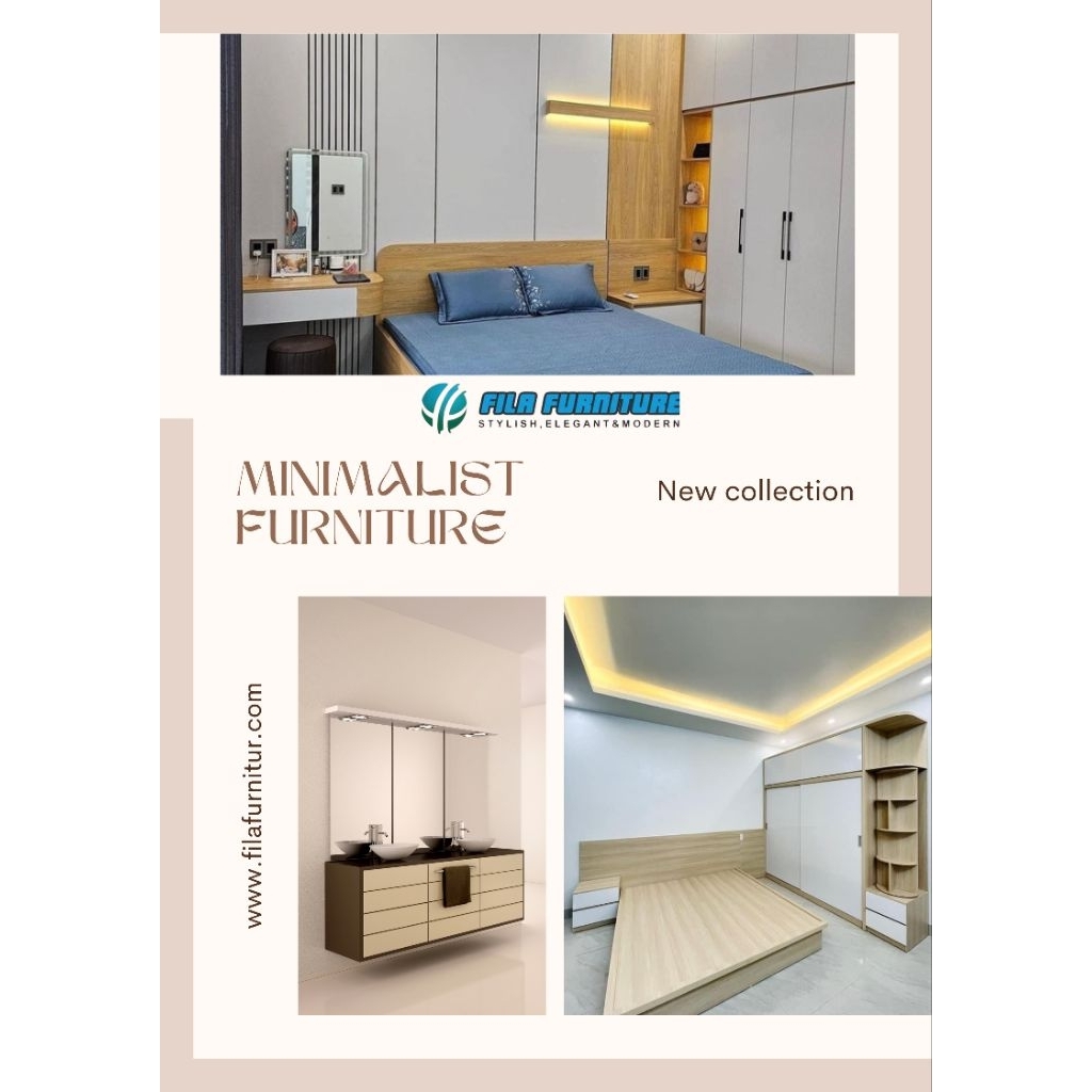 Lemari Custom | Lemari Set Kamar Minimalis | Furniture Custom | Furniture Murah Berkualitas Free Des
