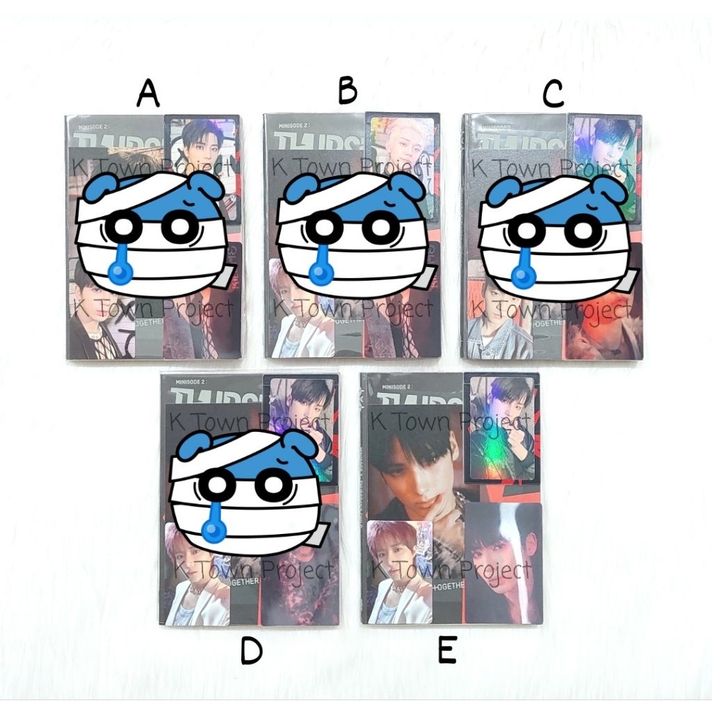[READY - CLEARANCE SALE] TXT MINISODE 2 THURSDAY'S CHILD MESS VERSION RPC YEONJUN SOOBIN HUENINGKAI 