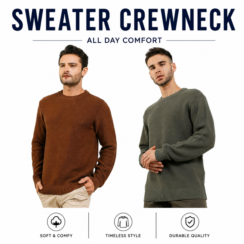 Sweater Regular Crewneck Andrew Smith