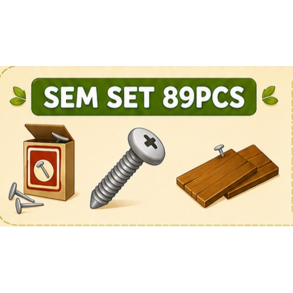 1 set alat upgrade silo hay day