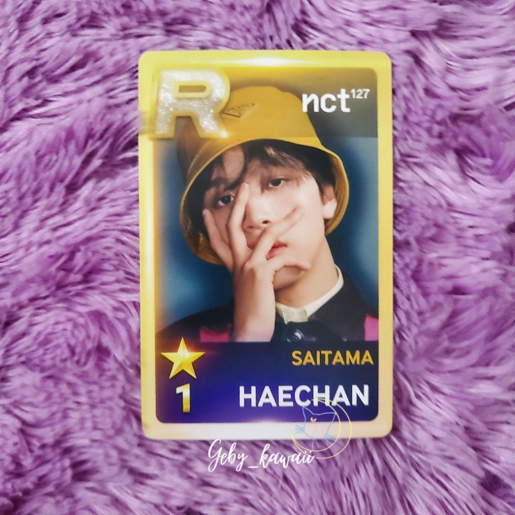 READY PHOTOCARD NCT 127 R CARD SAITAMA HAECHAN