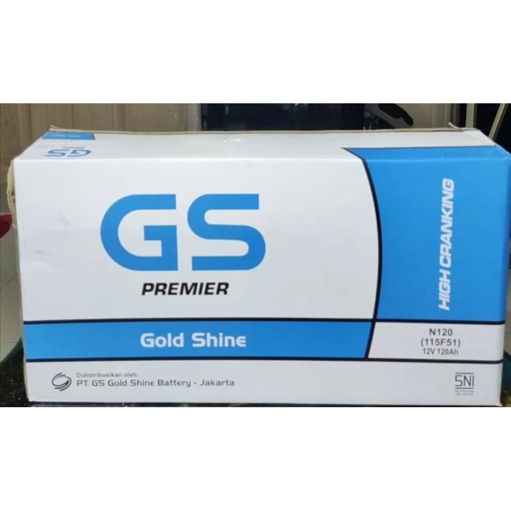 ACCU GS GOLD SHINE N120 12V  120Ah