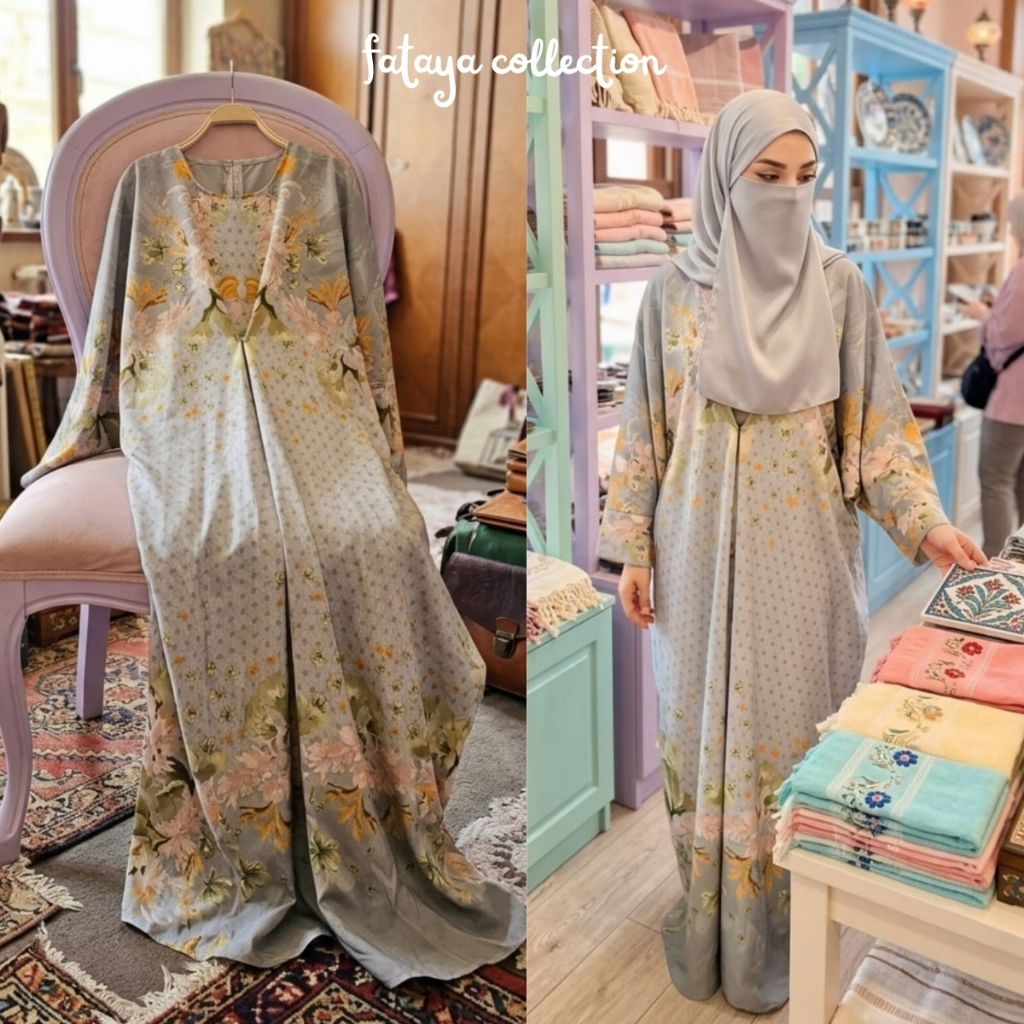 Fataya Collection HAREYA Kaftan - Kain Baloteli