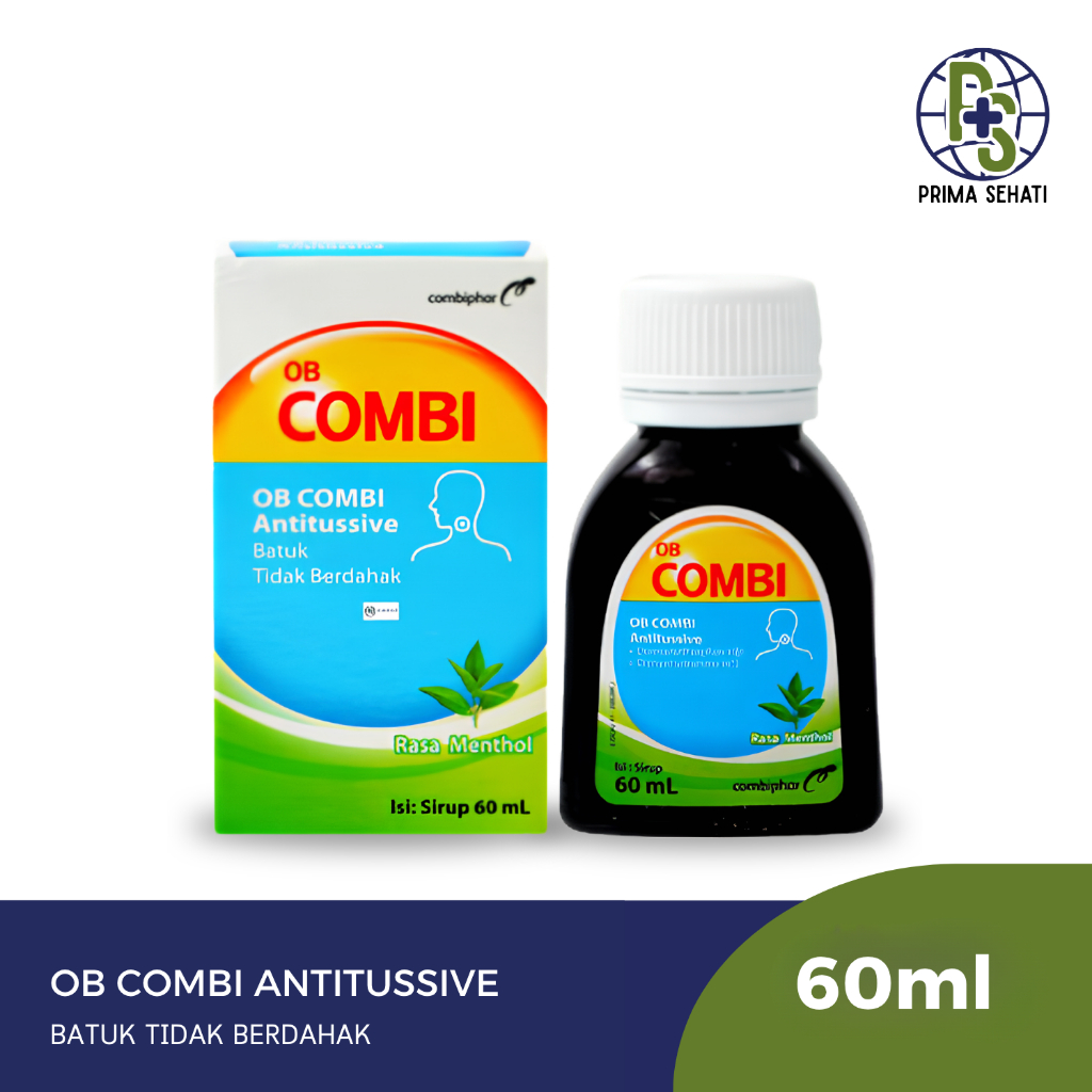 OB COMBI ANTITUSSIVE 60ML