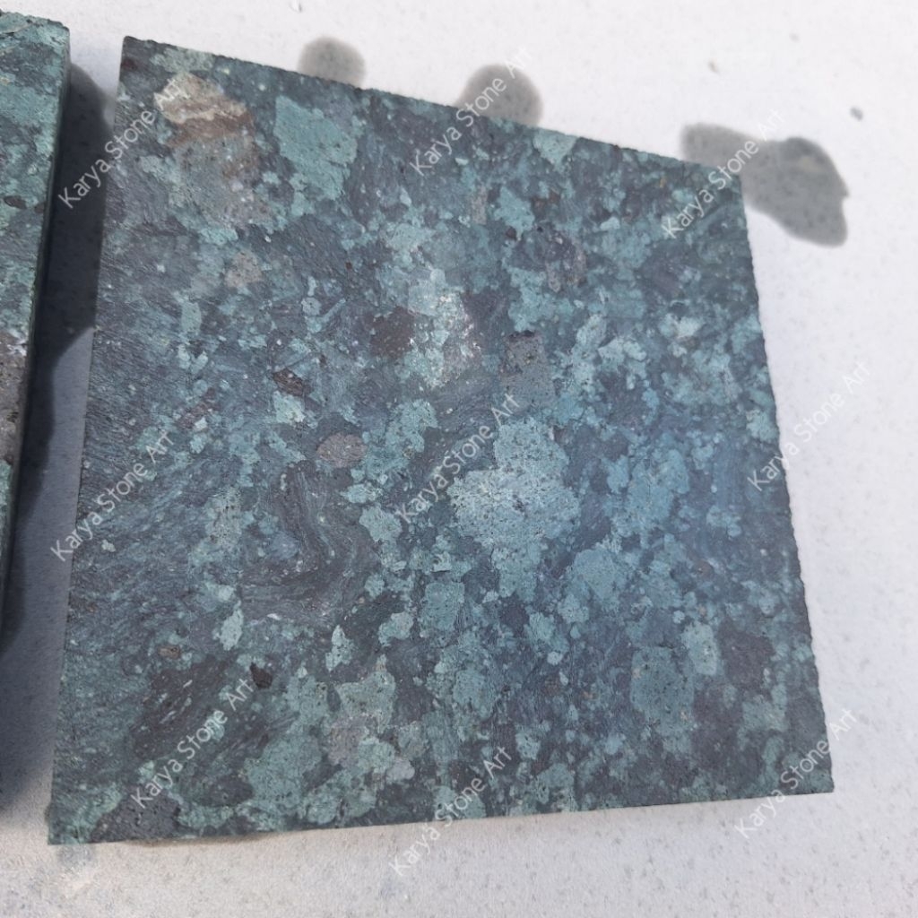 Bali Green 10x10cm | Batu Alam Hijau | Batu Alam Bali Green